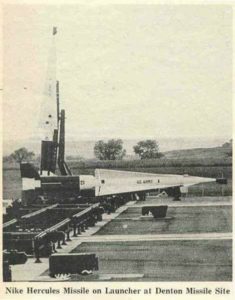 Nike Hercules Missile on Launcher, Denton Texas